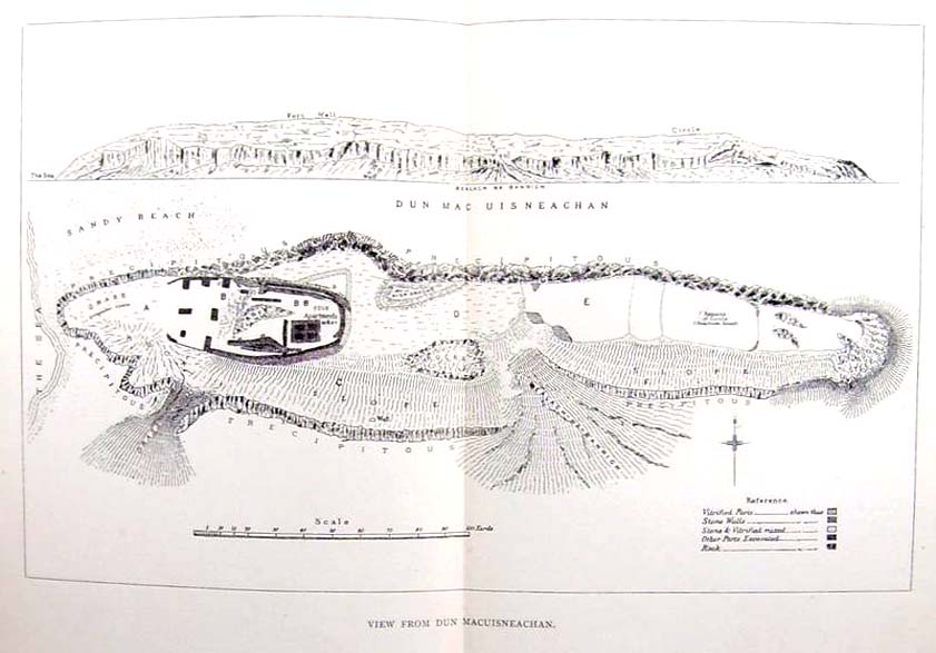 Early plan of the Fort, 1885