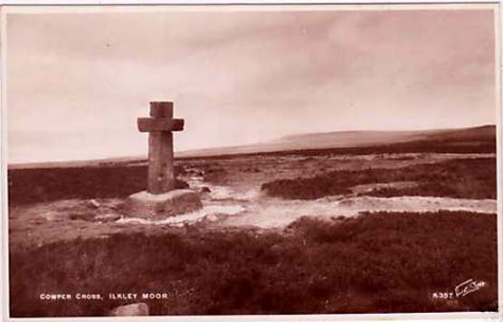 1920s postcard of Cowper's Cross