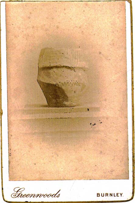 Rare 1842 photo of urn from Delf Hill