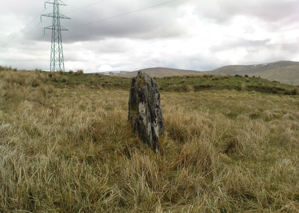 Small standing stone, looking east