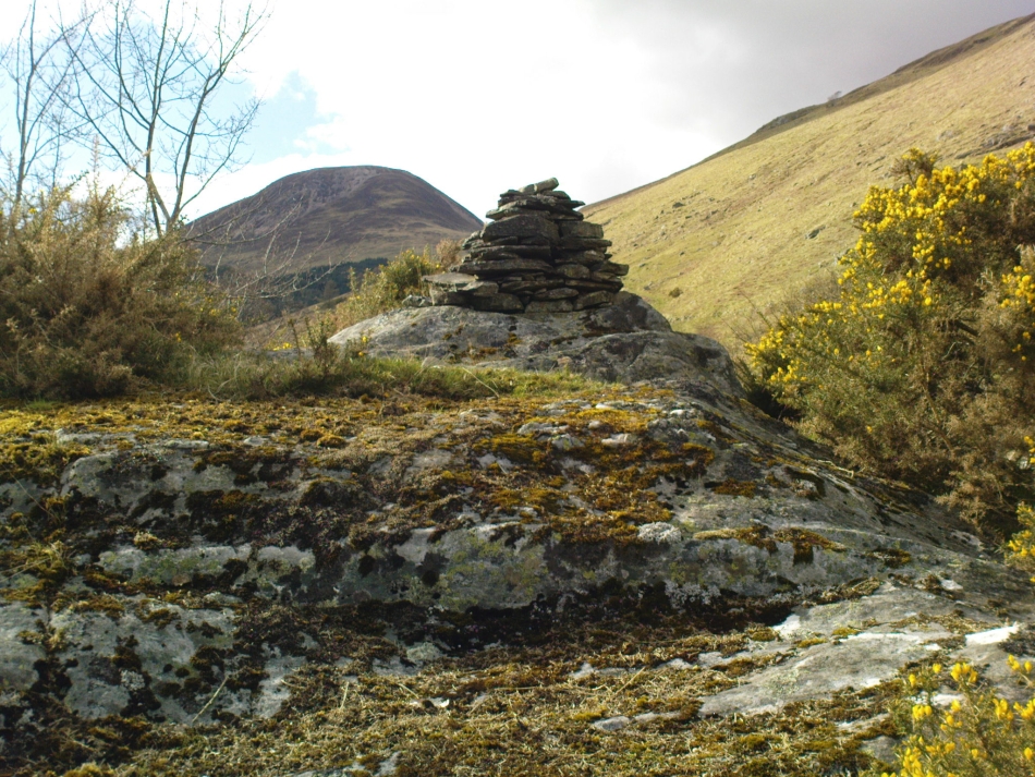 The rocky cairn of St. Palladius