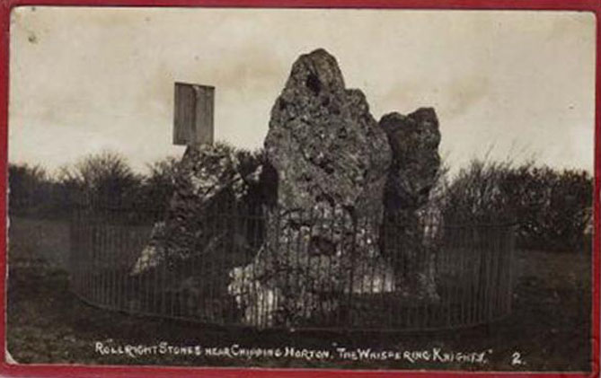 1920s postcard of the site