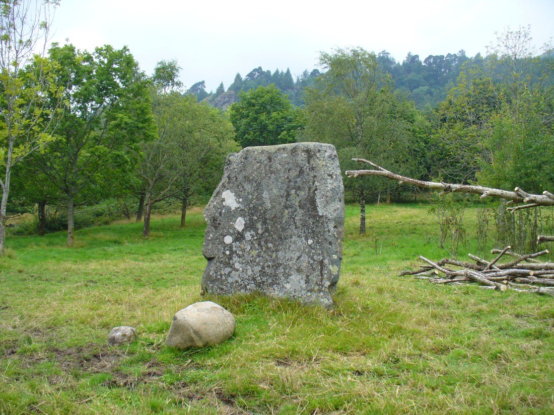 Puidrac Stone, looking north