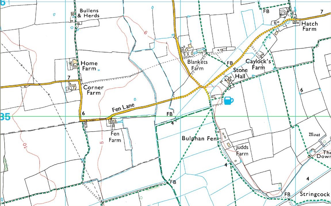 Church Field, N.Ockendon map