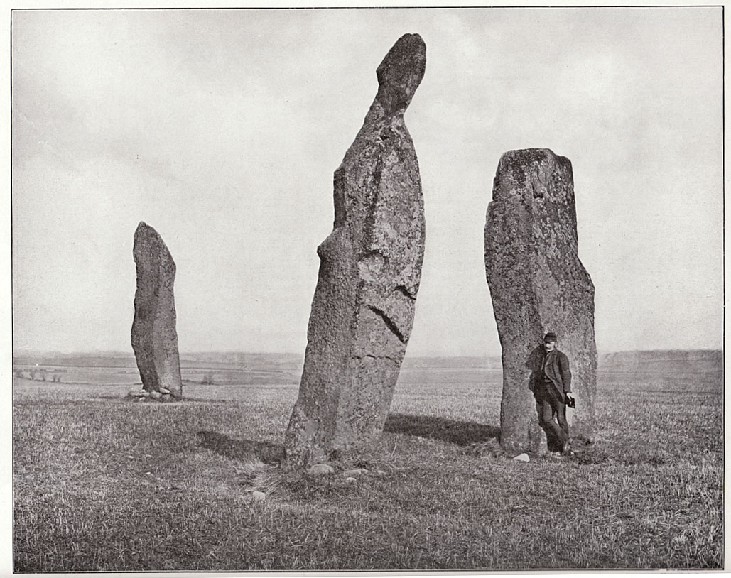 Photo of stones, c.1900