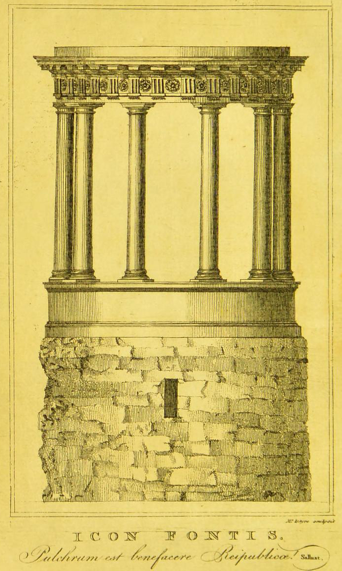 St Bernard's Well in 1790
