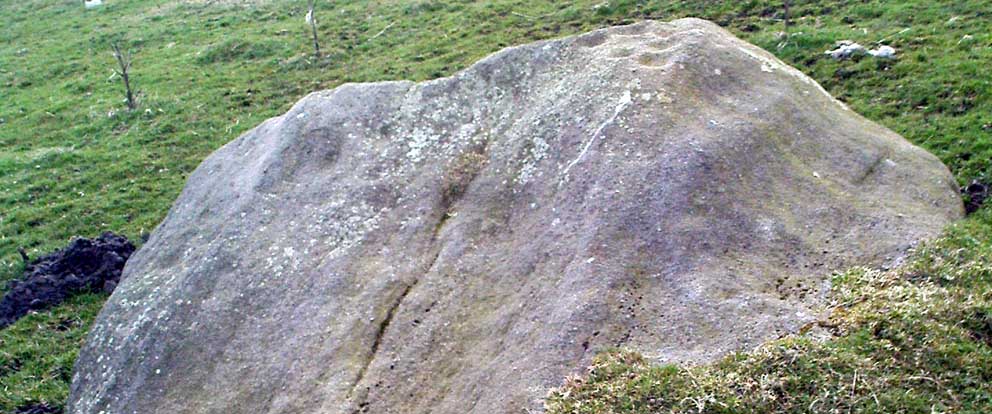 Cob Stone with cup-marks on top