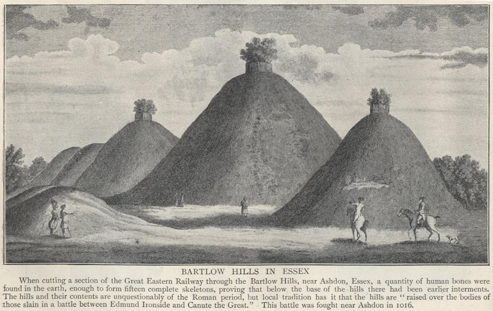 18th century drawing of the hills