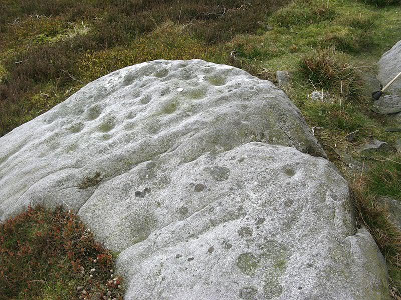 Looking across the stone