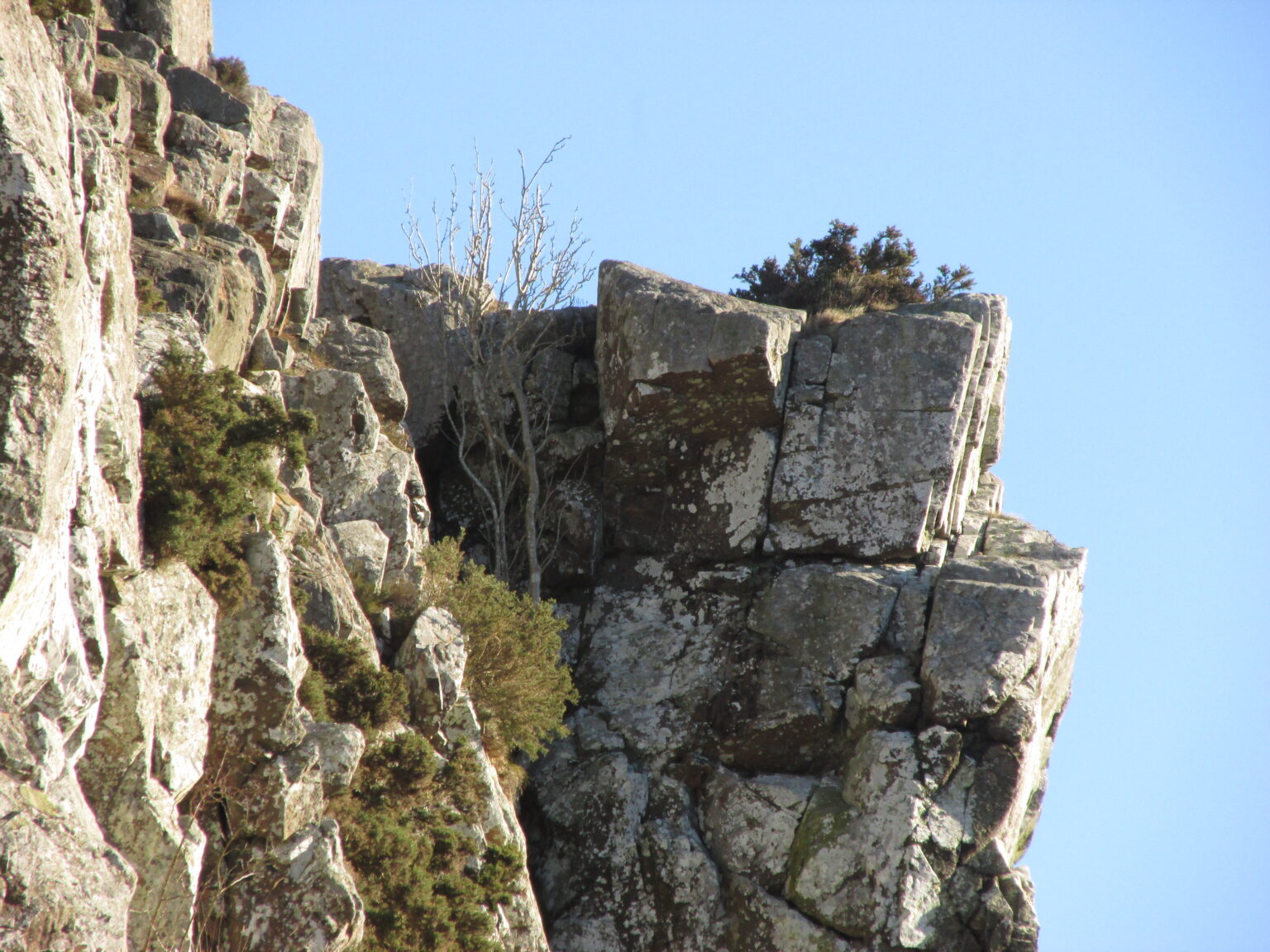 Leap Rocks Giant’s Leap & Rock, Black Hill, Abernyte, Perthshire.